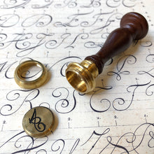 Charger l'image dans la galerie, Sealing stamp Initial / シーリングスタンプ イニシャル / Cachet de cire initiale