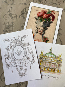 Card & envelope set / カード&封筒セット / Set de carte & enveloppe