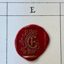 Charger l'image dans la galerie, Sealing stamp Initial / シーリングスタンプ イニシャル / Cachet de cire initiale