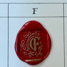 Charger l'image dans la galerie, Sealing stamp Initial / シーリングスタンプ イニシャル / Cachet de cire initiale