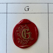 Charger l'image dans la galerie, Sealing stamp Initial / シーリングスタンプ イニシャル / Cachet de cire initiale