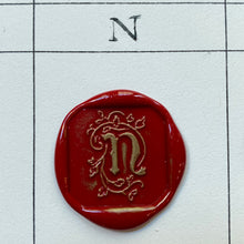 Charger l'image dans la galerie, Sealing stamp Initial / シーリングスタンプ イニシャル / Cachet de cire initiale