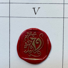 Charger l'image dans la galerie, Sealing stamp Initial / シーリングスタンプ イニシャル / Cachet de cire initiale