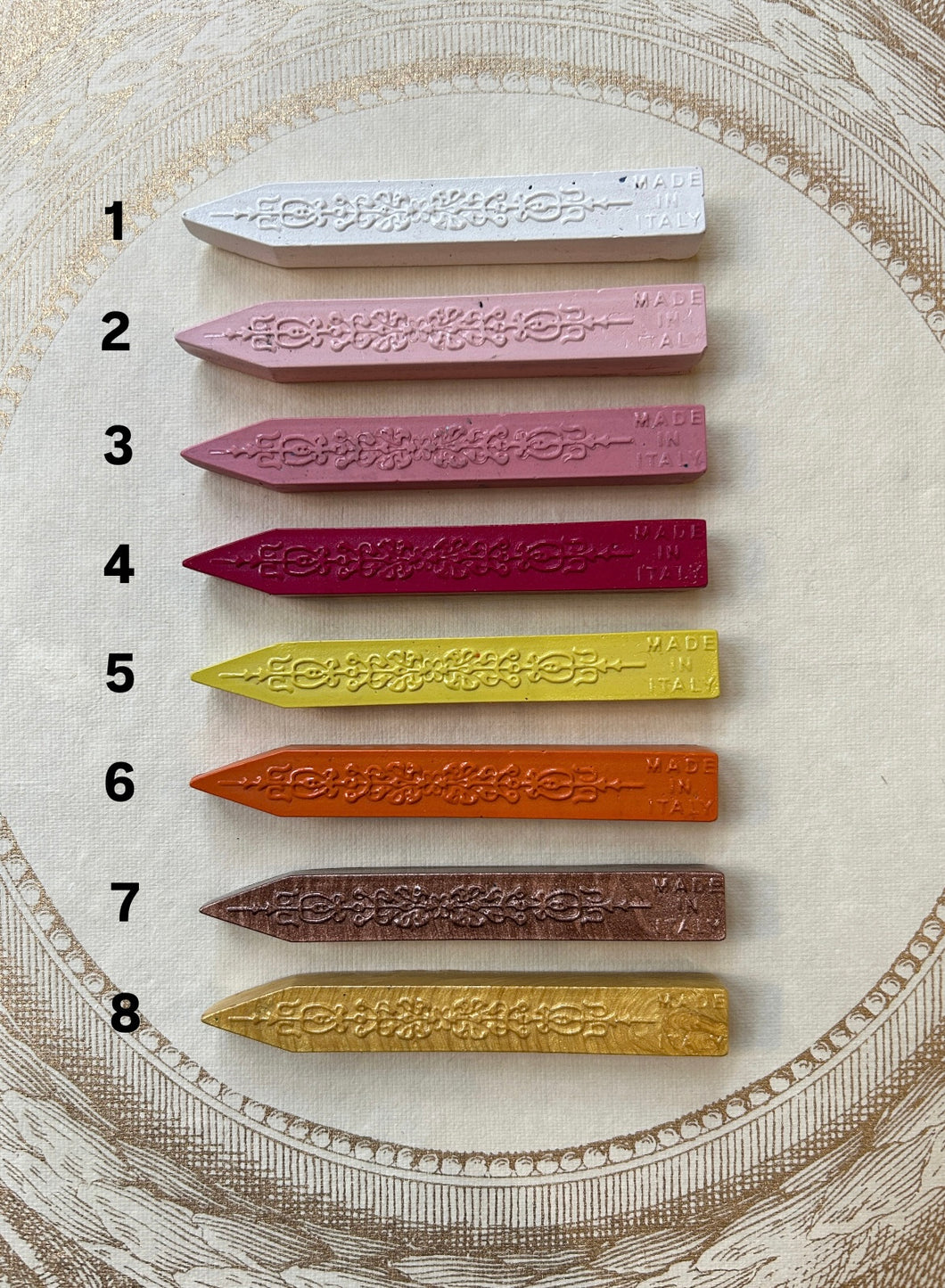 Sealing wax / シーリングワックス / Bâton de cire à cacheter