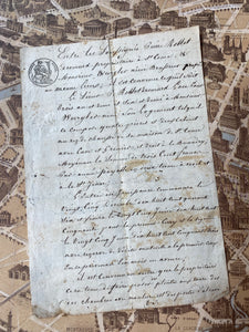 Old letter / 昔のレター / Lettre ancienne
