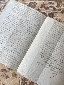 Old letter / 昔のレター / Lettre ancienne