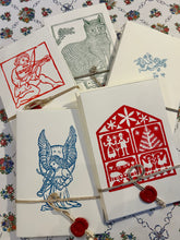 Charger l&#39;image dans la galerie, Folded card &amp; envelope set x 6 / 二つ折りカード&amp;封筒セット x 6 / Set de Carte pliée &amp; enveloppe x 6
