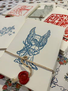 Folded card & envelope set x 6 / 二つ折りカード&封筒セット x 6 / Set de Carte pliée & enveloppe x 6