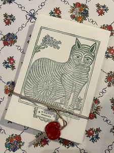 Folded card & envelope set x 6 / 二つ折りカード&封筒セット x 6 / Set de Carte pliée & enveloppe x 6