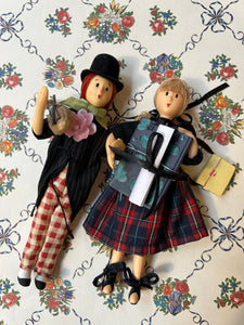 Peynet collectible doll / ペイネ コレクション人形 / Couple poupee Peynet de collection