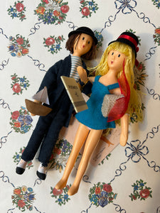 Peynet collectible doll / ペイネ コレクション人形 / Couple poupee Peynet de collection