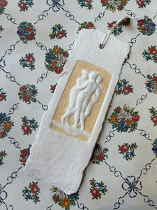 Italian handmade bookmark  / イタリアンハンドメイドしおり / Marque page fait main