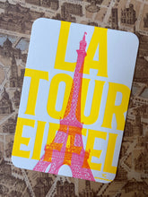 Charger l&#39;image dans la galerie, Letter press card Paris / レタープレスカード パリ / Carte Paris imprimé à la main
