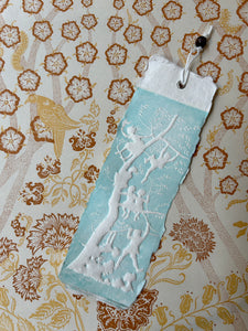 Italian handmade bookmark  / イタリアンハンドメイドしおり / Marque page fait main