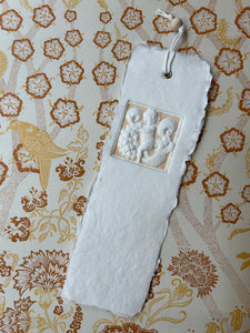 Italian handmade bookmark  / イタリアンハンドメイドしおり / Marque page fait main