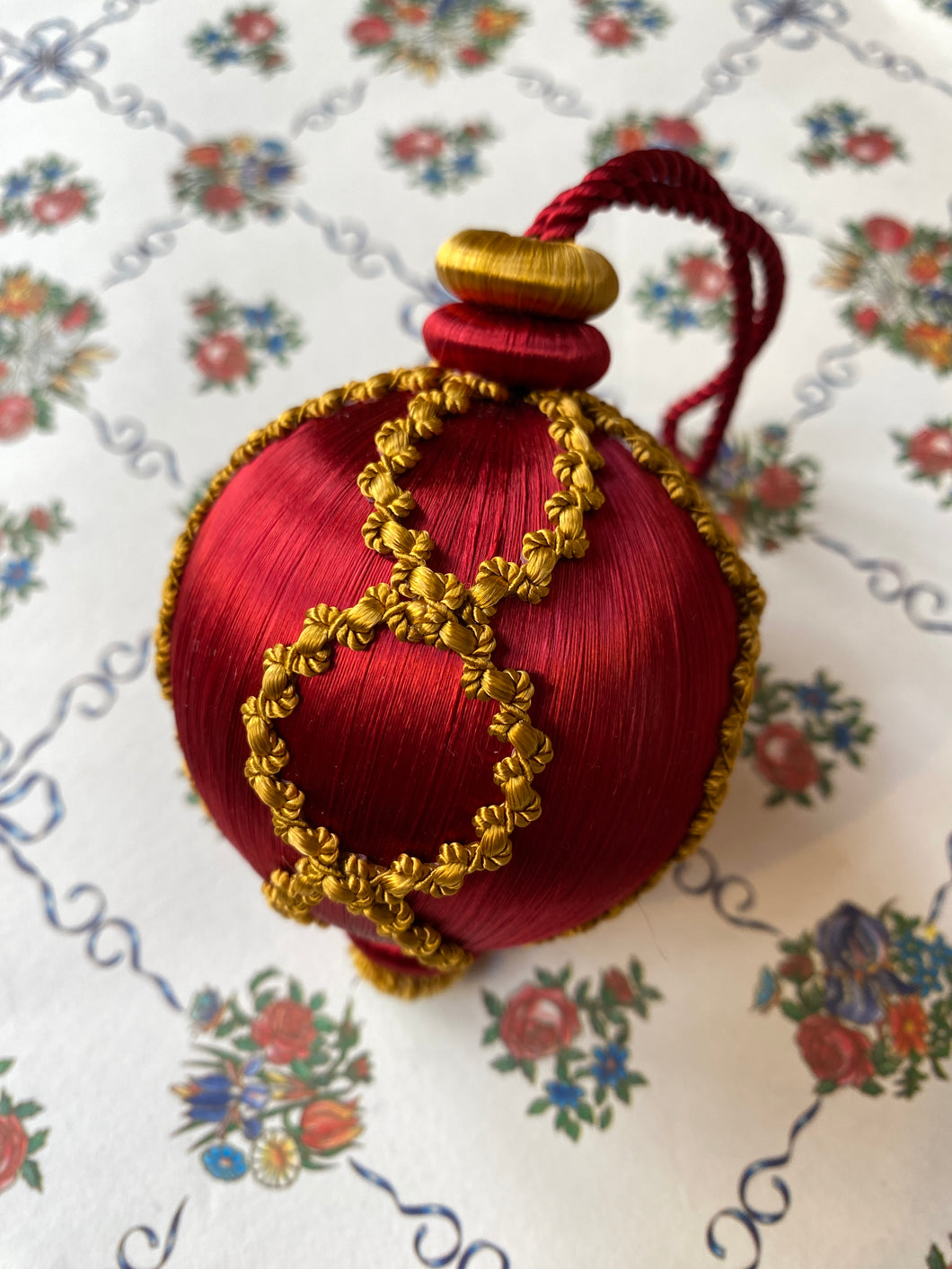Handmade Christmas ornament / ハンドメイド クリスマスオーナメント / Boule de Noël fait a la main