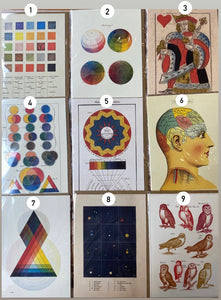 Folded card & envelope set / 二つ折りカード&封筒セット / Set de Carte pliée & enveloppe