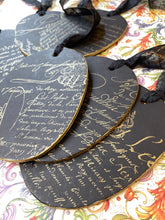Charger l'image dans la galerie, 6 Tassels "Gold＆Black" / 6 タッセル ”ゴールド＆ブラック” / 6 Ornement à accrocher "Or＆Noir"
