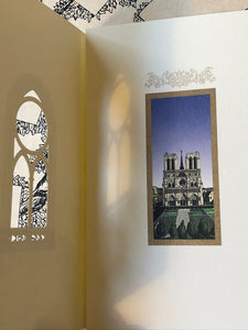 Notre-dame card & envelope set / ノートルダム寺院 カード&封筒セット / Set de carte Notre-dame