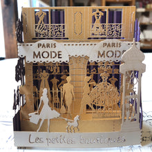 Charger l&#39;image dans la galerie, 3D card Paris Shop /  3D カード ショップ / Carte 3D Paris Boutique

