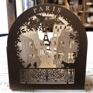 3D card Paris Shop /  3D ミニカード ショップ / Carte 3D Paris Boutique