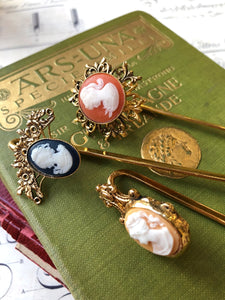 Cameo bookmark / カメオ しおり / Marque-page camée