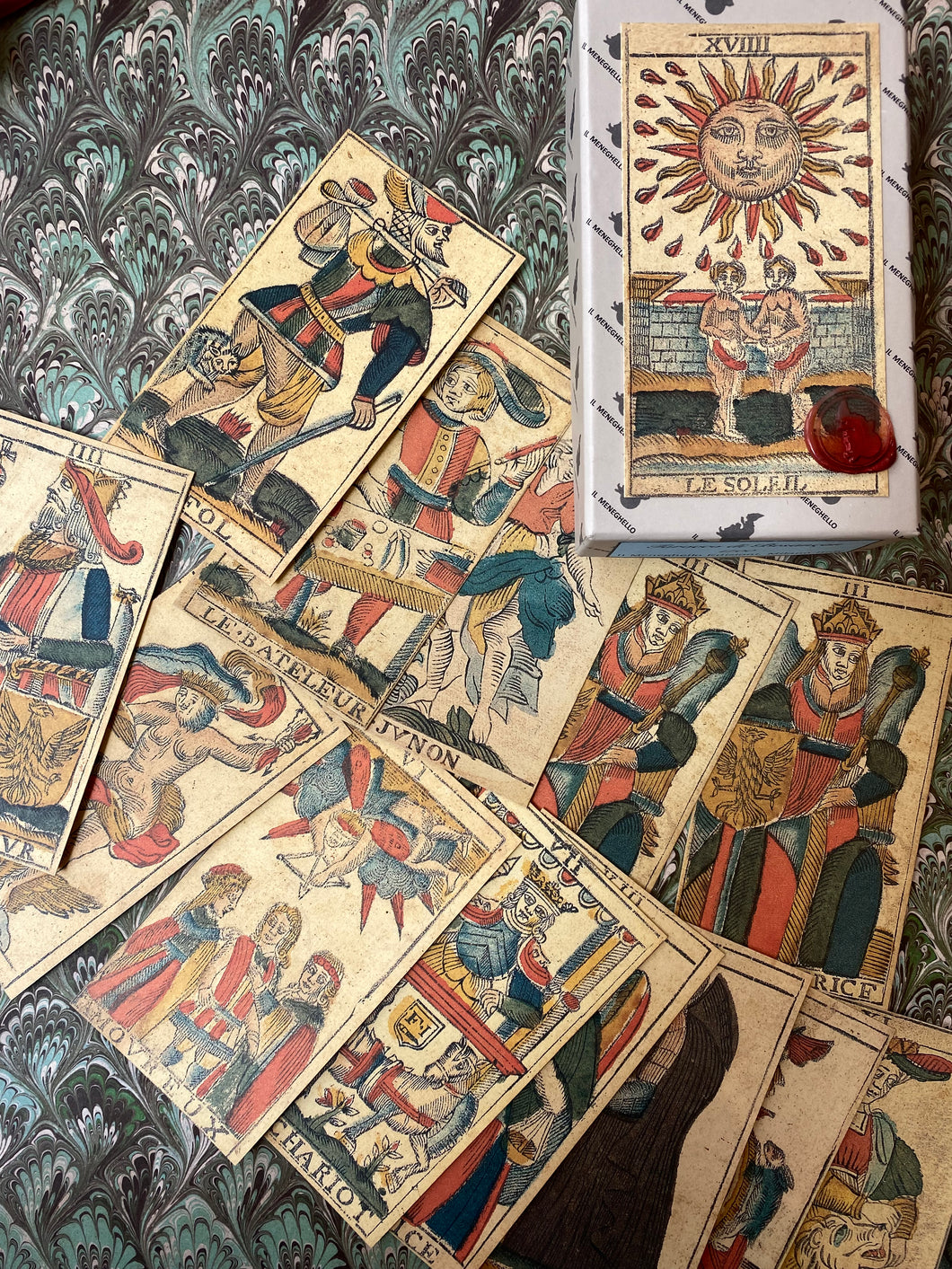 Old edition Italian tarot / 昔のイタリアンタロットカード復刻版 / Ancienne edition tarot Italien　