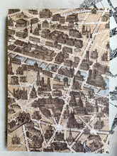 Charger l&#39;image dans la galerie, Bloc note Paris  A4 /  パリ地図　ブロックノート A4サイズ
