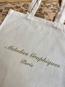 Fabric bag Melodies Graphiques / メロディーグラフィック 布バッグ / Sac en tissu Melodies Graphiques　　　