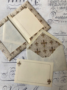 Italian card & envelope set x 10  M / イタリアン カード・封筒 セット x 10 /  Set de carte italienne & enveloppe x 10